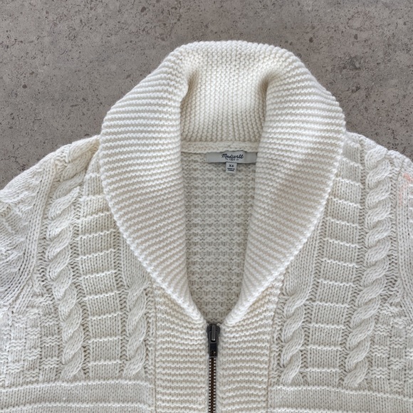 Madewell Cream Knit Sweater_XS - Picture 4 of 6